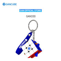 Cube Key Ring 3x3 Speed Cube Keychains Gan Mini Cube Toys Gift 1.2 Inch (Standard Version)