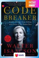 [หนังสือใหม่น่าอ่าน] The Code Breaker : Jennifer Doudna, Gene Editing, and the Future of the Human Race [Paperback][พร้อมส่ง]