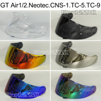 รถจักรยานยนต์หมวกกันน็อคเต็มใบหน้า Visor เลนส์ชุบเลนส์กรณีสำหรับ Shoei GT-Air Gt Air2 Neotec CNS-1 CNS1 TC- 5