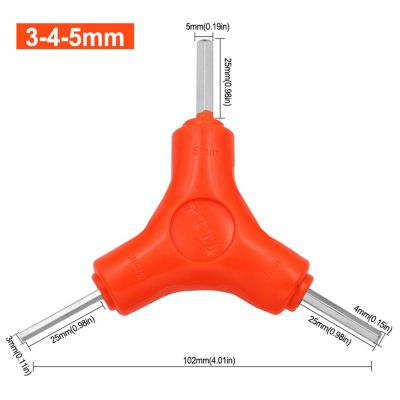 เครื่องมืออุปกรณ์บำรุงรักษาจักรยานกุญแจ Hex Trigeminal คุณภาพสูงประแจหกเหลี่ยม