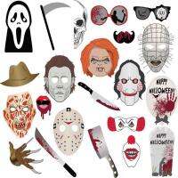 POPO การถ่ายภาพบูธ matrimonio Props ชุด Halloween PARTY Selfie AccessoriesD463