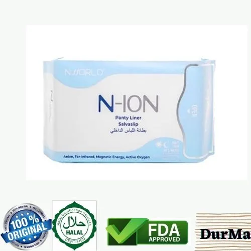 NWORLD NION PANTY LINER (30PADS) Negative Ion Lazada PH