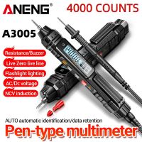 A3005 A3009 A3003 Smart Digital Multimeter Pen 4000 Counts Voltmeter Ammeter AC/DC Voltage Tester Machine Ohm Diode Tester Tools Electrical Trade Tool