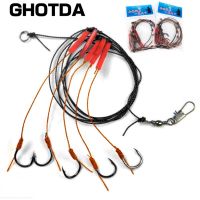 1PC String Hooks High Carbon Steel 3- 13 with 5 Small Rigs Swivel