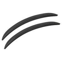 Carbon Fibre Style Flares Universal Arch Wheel Eyebrows Protect Guard Ant-Scratch Arch Wheel Eyebrow Lip 2Pcs/set