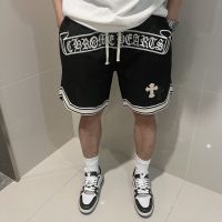 N4RI Chrome Hearts crotch front Sanskrit letter embroidered logo ribbon shorts x1