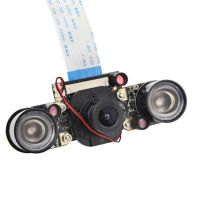 【HOT】 Aflatoon Electronics สำหรับ Raspberry Pi 3 Night Vision Fisheye กล้อง5MP OV5647 130องศา Focal กล้องปรับได้สำหรับ Raspberry Pi 3รุ่น B Plus