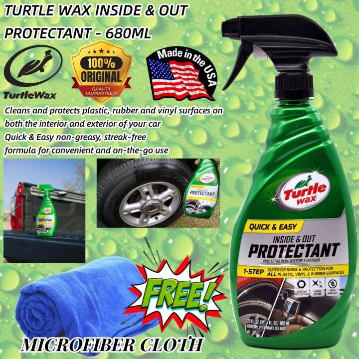 (100% ORIGINAL TURTLE WAX) Turtle Wax Quick & Easy Inside & Out ...