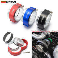 [Hot K] EPMAN ท่อไอเสีย V-ที่หนีบแบนด์แรงดันสูงอลูมิเนียม HD Clamps สำหรับ3 "OD Turbo / Intercooler ท่อ/คันเร่ง EPSS76KB