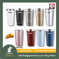 ตราหัวม้าลาย (Zebra Thailand) ถ้วยน้ำสุญญากาศ Polar ขนาด 0.58 ลิตร สีดำหรือขาว/ Vacuum Mug Polar (Size 0.58 L) - MANCO