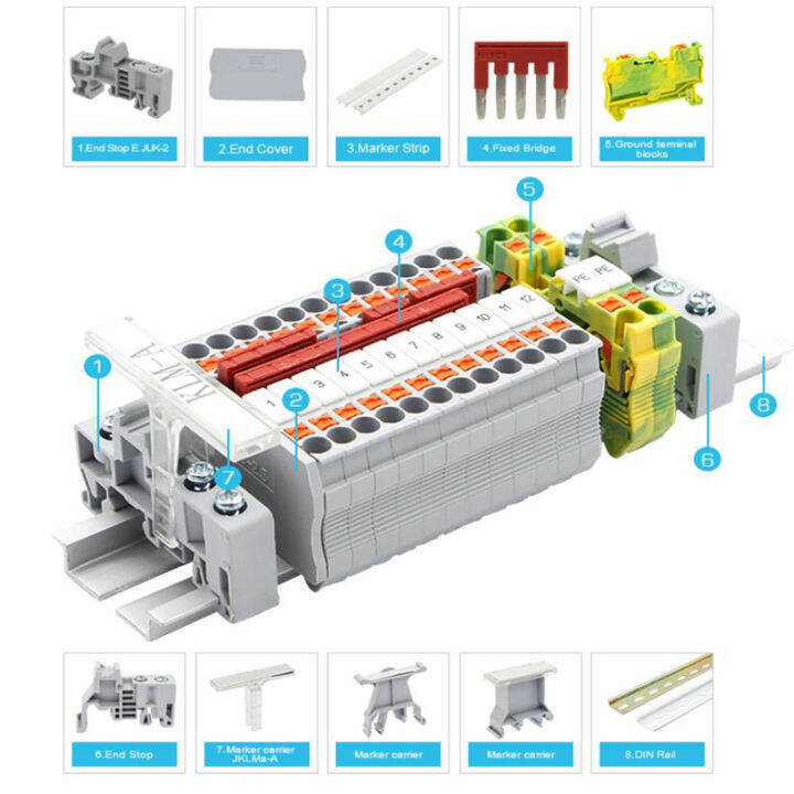 10pcs-din-rail-terminal-blocks-pt-2-5-push-in-spring-screwless