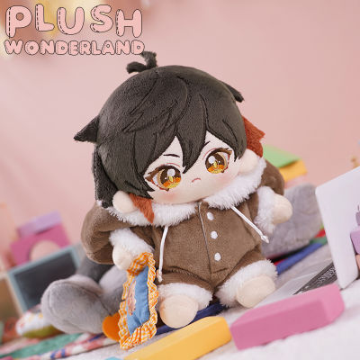 ในสต็อก Zhong Li Plush เกม Genshin Impact Plush Dokidoki Consignment Sales ตุ๊กตา20ซม. Zhongli Plushies พัดลมเวลาจำกัดทำ