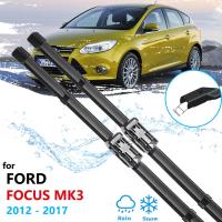 ใบมีดไม้เช็ดรถสำหรับ Ford Focus 3 2012-2017 MK3ของเล่นเด็กบาจากระจกบังลมสติกเกอร์อุปกรณ์เสริมกระจกหน้ารถ2013 2014 2015 2016