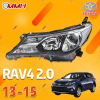 สำหรับ Toyota RAV4 ไฟหน้า Rav 4 ไฟหน้า 13 14 15 ไฟหน้าสำหรับ ไฟหน้า โคมไฟหน้า ไฟหน้า​โปรเจค​เตอร์​ โคมไฟหรถยนต์ เลนส์กระจก headlamp headlight front light lens