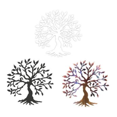 Large Tree Decor Wall Decorations Tree Wall Art Decor Outdoor Indoor Wall Sculpture Iron Farmhouse Metal Art for Living Room Bathroom Bedroom Kitchen Garden Patio Porch Yard Wall Decoration classic