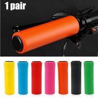 1 Pair Bicycle Handlebar Tape Pieces Handle Bike Scooter Grips Silicone Mtb Foam Cuffs New Accessories Cycling Sports New Handlebars