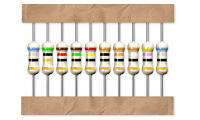 [Gravitechthai] Resistor Kit - 5% 1/4W 4.7, 5, 12, 15, 24, 30, 33, 39, 47, 68