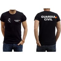 เสื้อยืด Guardia Civil España. เสื้อยืดคอกลมลำลองผ้าฝ้ายแขนสั้นสำหรับบุรุษ S-3XL ใหม่