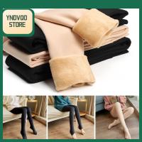 YNDVQO STORE กำมะหยี่ พลัสข้น เลกกิ้งความร้อน ถุงน่องเอวสูง ผู้หญิงLeggingsอบอุ่น ขนแกะถุงน่องถุงน่อง เลกกิ้งยืด