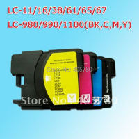 ตลับหมึก Lc990 Bk C M Y ใหม่สำหรับ Brother Mfc-250c/290c/490cw/790cw/990cw/5890cn/6490cw/Dcp-185c/165c/385c