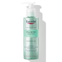 Fast Shipping จัดส่งฟรี EUCERIN PRO ACNE CLEANSING GEL 200 ML เจลล้างหน้า ลดปัญหาสิว ลดผิวมัน บำรุงผิวหน้า [COD]