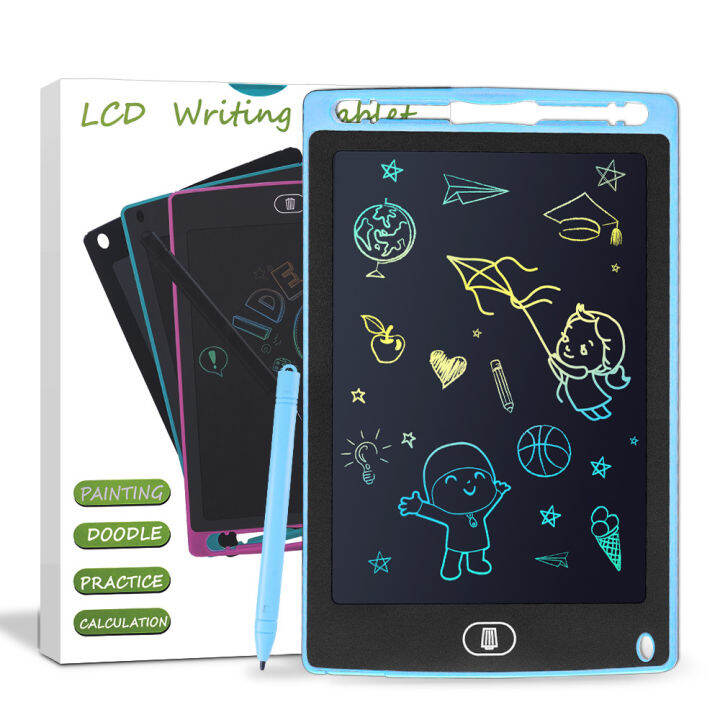 อุปทานโรงงาน-8-5-นิ้ว-lcd-handword-board-กระดานวาดภาพอิเล็กทรอนิกส์สำหรับเด็กสี-lcd-กระดานเขียน