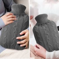 ☃❃ Quality Knitted Hot Water Bottle Cover for 2L Liters Anti-Scald Flat Hot Water Bag Lasting Bottle Cover Reusable Hand Warmer