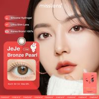 Misslens/Sissè Lens รุ่น Jeje สี Bronze Pearl / รองรับสายตาปกติ / สายตาสั้น -0.75 ถึง -10.00 เลนส์รายปี