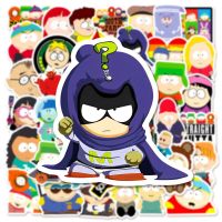 Southpark สติกเกอร์ตกแต่งกระบอกน้ำการ์ตูน DIY 50ชิ้นสติกเกอร์สเก็ตบอร์ดแล็ปท็อปกระเป๋าของเล่นเด็กสติ๊กเกอร์ติดล้อรถและป้ายขายดี