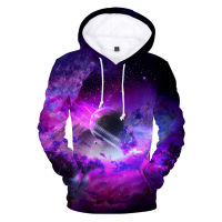 Forest Color Galaxy Star Sky 3D พิมพ์ Hoodies ผู้ชายผู้หญิง Hip Hop Hoodie เสื้อกันหนาวแฟชั่น Harajuku แจ็คเก็ต Streetwear Coats