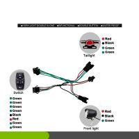 กันน้ำ S800จอแสดงผล LCD รถจักรยานไฟฟ้าสกู๊ตเตอร์ brushless 17A brushless Controller Kit