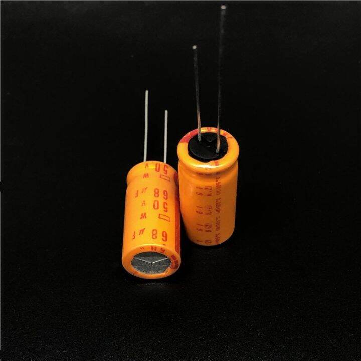 5pcs-50pcs-50v68uf-50v-nippon-chemi-con-ncc-w-series-12-5x25mm-130-high-degree-industrial-grade-aluminum-electrolytic-capacitor