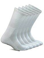 【jw】卍☾☾  Yomandamor Mens 5 Pairs Breathable Socks Working Crew with Seamless Toe