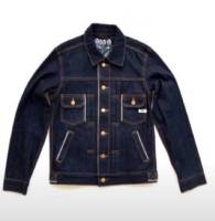 GRJ006 แจ็คเก็ตยีนส์  ริมแดง Denim Selvedge Jacket 4POCKETS เสื้อ (Gasoline &amp; Garage) ปั๊มน้ำมันแก๊สโซลีน (JACKET)