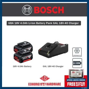 1 batterie GBA 18V 4.0Ah + GAL 18V-40