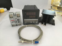 PID Temperature Control REX C700FK02-V*AN 0-400C OUTPUT SSR Type k 1M M6 + Thermocouple+SSR40DA 40A+Heat Sink