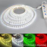 【LZ】⊕▽▣  Waterproof 5050 SMD Led Tape AC 220V Flexible Led Strip Holiday Light Desk Lamp Book Bulb Outdoor Garden Lighting with EU Plug