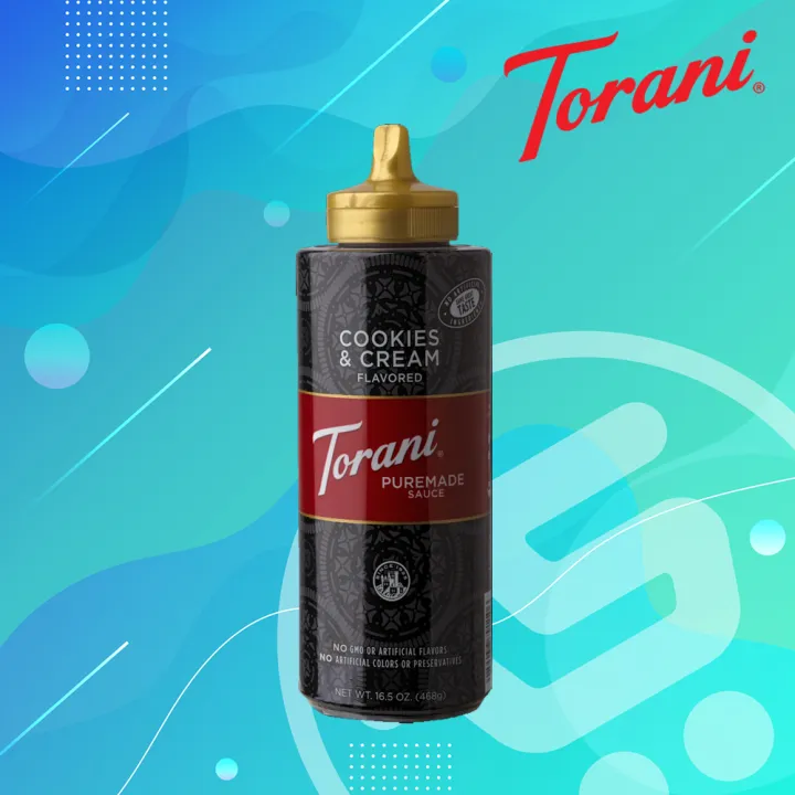 Torani Cookies and Cream Squeeze Bottle 16oz Lazada PH