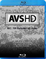 Blu ray BD25G hcfr projection debugging software avshd 709 debugging test disc
