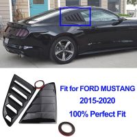 Rear Quarter Window Louvers Scoops Spoiler Car Tunning Panel Side Air Vent Cover For Ford Mustang 2015 2016 2017 2018 2019 2020