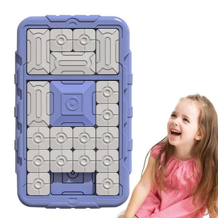 magnetic-puzzle-board-huarong-road-toy-magnetic-safe-portable-gift-for-children-educational-toy-impact-resistant-for-girls-boys-students-everyday