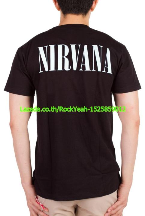 เสื้อวง-nirvana-เสื้อผ้าแฟชั่น-rock-เนอร์วานา-ไซส์ยุโรป-rcm1576