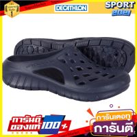 รองเท้าแตะเดินริมสระสำหรับผู้ชายรุ่น 100 (สีกรมท่า) 100 mens poolside sandals - navy blue