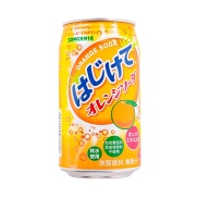 Daiso Nước soda Sangaria Hajikete 350ml vị cam