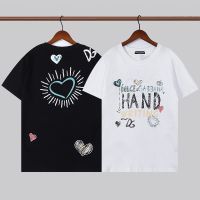 [S-5XL] เสื้อยืดแขนสั้น พิมพ์ลาย Love Sunshine แฟชั่นสําหรับผู้ชาย และผู้หญิงS-5XL