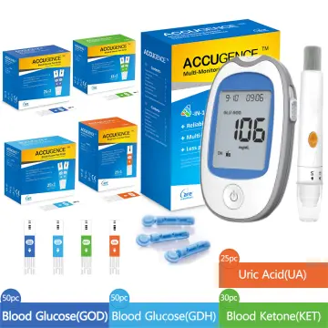 Fast Test Blood Ketone Meter Kit for Keto Diet with Ketone Monitor and  Strips 30pc with Lancets Ketosis&Ketogenic Diet