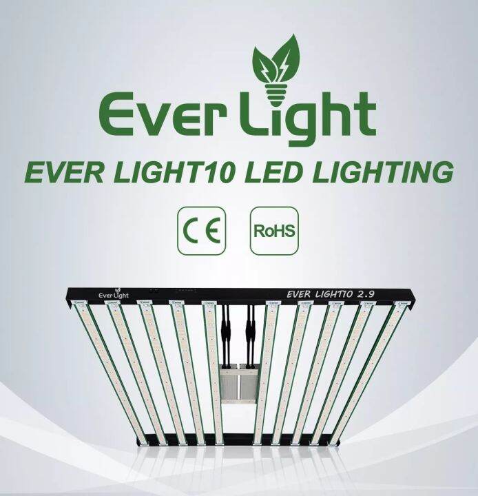 LUCIUS1000 LED Grow Light 1060W Full Spectrum + Super RED PPE 2.9umol