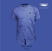 เสื้อเชิ้ตคอจีนแขนสั้น แบรนด์ TAWADA รุ่น T008-MCS