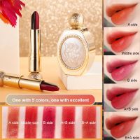 Angel Tempation ลิปสติก นางฟ้า 5สี ใน 1แท่ง Angels seduction magic five-color lipstick No.8906