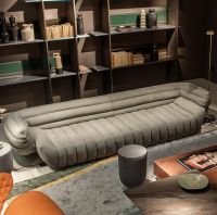 GAZZSI Italy baxter light luxury fabric sofa model room designer ins hotel beauty salon banana boat sofa